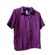 Size small women Sag Harbor‎ button down blouse office 181001