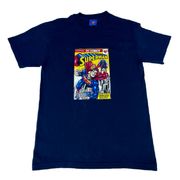 Superman  Navy Blue Graphic T-shirt