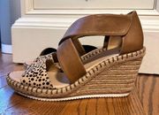 Dr Scholls cheetah print wedges