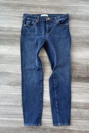 LOFT Ann Taylor Skinny Ankle Cropped Jeans Size 4 Stretch B7