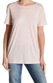 $160 NWT Helmut Lang XS Backless Top Tee Shirt Tunic Pink Mauve Open Back Pink