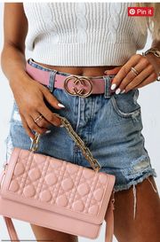 Boutique Pink Belt
