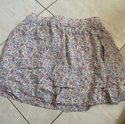 Floral Skirt Size 10