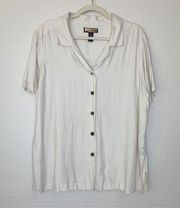 Havana Jack’s Cafe Silk Blend Women’s Button Down Shirt