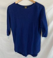 Ann Taylor  Blue Knit Sweater Size SP