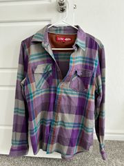 Oversized  Flannel Button Up