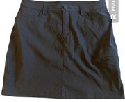 Eddie Bauer Black Active Skort with Side Pocket