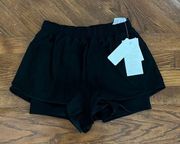 NWT L*Space Line Up Layered Short