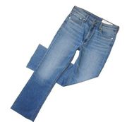 NWT rag & bone Nina in Paeonia High Rise Ankle Flare Stretch Crop Jeans 28