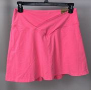 New Victoria’s Secret Pink Size XL High Waist V Crossover Skirt Hot Pink Skort