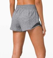 Lululemon Grey Hottie Hot shorts!
