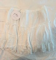 Princess Polly White Mini Skirt