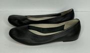 LF Life Swoop Black Leather‎ Flats