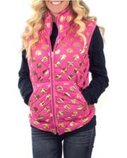 Pink Elephant Vest Size XL NWT