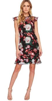 Embroidered Floral Dress