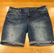 Time and tru women’s jean shorts size 16 .