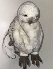 NEW Harry Potter Hedwig Owl Mini Plush Backpack Universal Studios Park MINTcond.