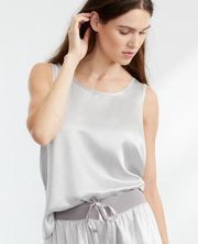 NWT PJ HARLOW Small Laura Satin Tank