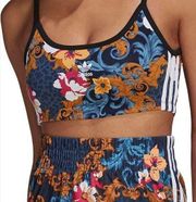 Adidas X HER Studio London Floral Print Sports Bra Low Impact Sz XL