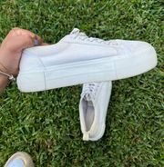 Divided White Platform Sneakers