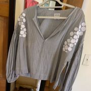 Saylor Bell Sleeve Top