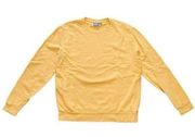 ASOS Women’s Mustard Yellow Crewneck Sweatshirt 100% Cotton Medium
