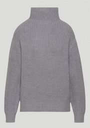 Aritzia Wilfred Montpellier turtleneck merino wool grey