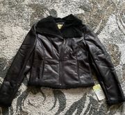 Faux Leather Jacket