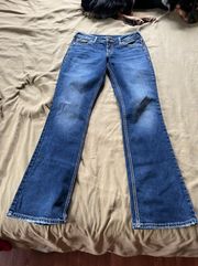 Boot Cut Silver Jeans