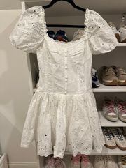 Super Cute Eyelet Dress 