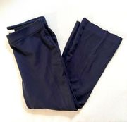 Nordstrom Collection Navy Blue Straight Leg Stretchy Pants Size 6