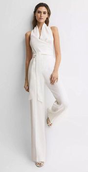 New. Reiss Carmen linen jumpsuit. Retails $475. Size 4