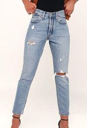 501 High-Rise Straight-Leg Jeans