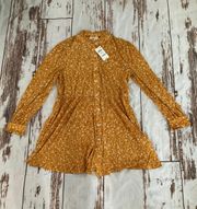 NWT  YELLOW BLOUSE