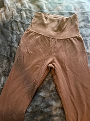 brown flare pants