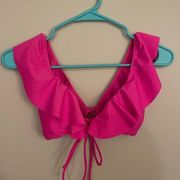 Macy’s Ruffle Bikini Top