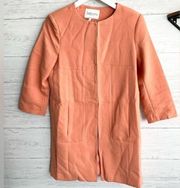 Lucy Paris Orange Blazer Coat NWT