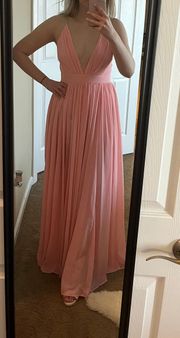 Pink Prom Maxi Dress