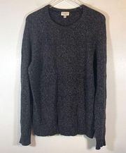 Club Monaco Wool Grey Crewneck long sleeve pullover jumper sweater size M