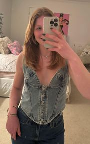 Princess Polly denim top