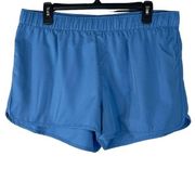 Kyodan Swim X-Large Board Shorts UPF 40 Quick Dry Elastic Waist Drawstring Blue