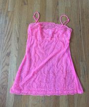 Victoria's Secret  babydoll mess slip dress