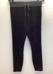 Juicy Couture Black Label Velour Leggings NWT