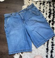 Vintage  Mom Jean Shorts 8