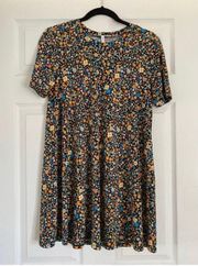 Floral T Shirt Dress 