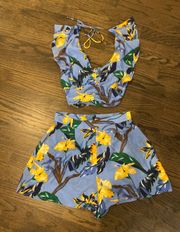 Two Piece Shorts Set