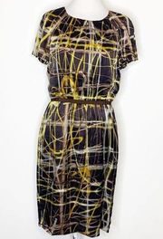 Peter Som silk printed dress