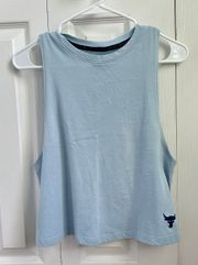 Light Blue Project Rock Tank Top