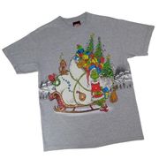 1990s Vintage Dr. Seuss The Grinch Graphic T-Shirt Vintage Tee Unisex Medium