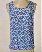 Kenar blue sleeveless tank blouse M